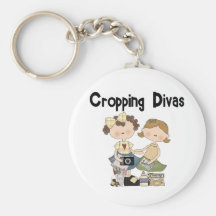 Cropping Divas Keychain