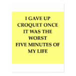 CROQUET.jpg Post Card