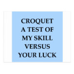 croquet postcard