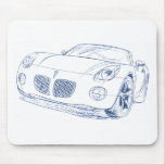 Croquis de solstice de Pontiac Tapis De Souris