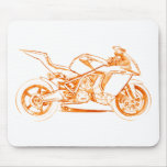 Croquis latéral de KT RC8 Tapis De Souris