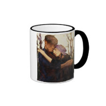 Croquis pour le "fiancé" (huile sur la toile) tasse