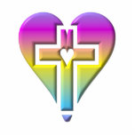 Cross and hearts #5 ( 3-D pastel ) Photo Sculpture