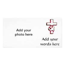 Cross and Holy Spirit / Holy Ghost Picture Card