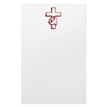 Cross and Holy Spirit / Holy Ghost Custom Stationery