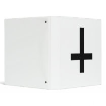 Cross antichrist vinyl binders