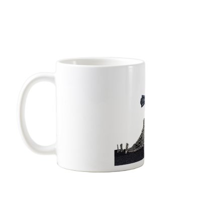 CROSS & BONES COFFEE MUG by twistedgem71