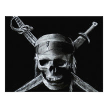 Cross Bones Invitations