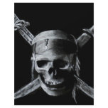 Cross Bones Personalized Letterhead
