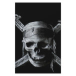 Cross Bones Stationery Paper