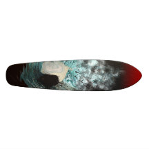 Cross Border (red) Skate Board Deck