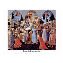 Cross By Fra Angelico Post Card