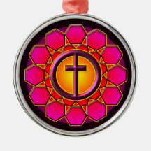 Cross Christmas Ornaments