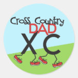 Cross Country Dad - Cross Country Runner Dad Sticker