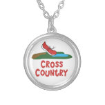 Cross Country Running Pendant