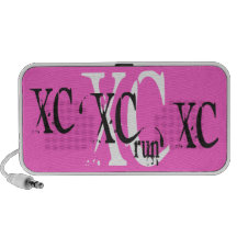 Cross Country Running XC Notebook Speakers