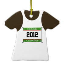Cross Country Singlet Ornament - Customizable Year ornaments