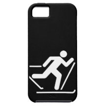Cross Country Ski Symbol iPhone 5 Cases