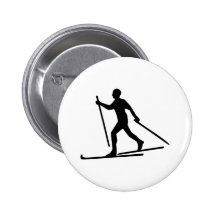 Cross Country Skiing Pins