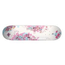 Cross Face Dudes Skate Deck