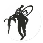 Cross Man Stickers