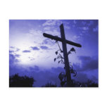 Cross of Jesus I am the Vine Christian Post Card