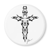 Cross or Dagger Magnet