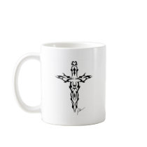 Cross or Dagger Coffee Mugs