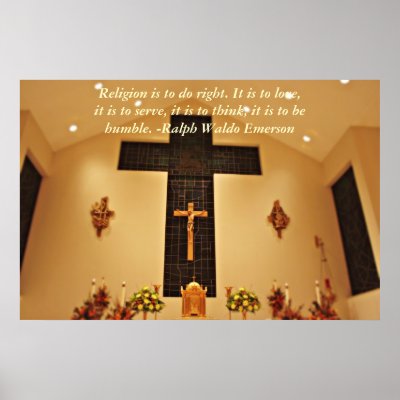 Cross Religious Poster by jcarmike04