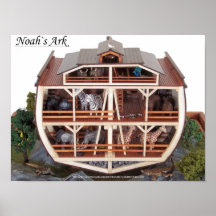 Cross Section Noahs Ark Model Picture Posters