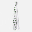 Cross & Shamrock St. Patrick's Day Tie