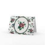 Cross Stitch Rose Birthday Card