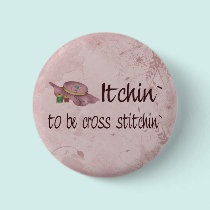 Cross Stitching buttons