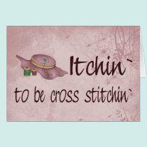 Cross Stitching cards