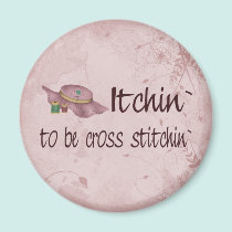 Cross Stitching magnets