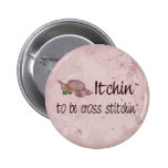 Cross Stitching Pin