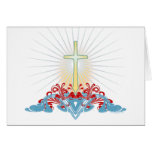 Cross_Water_Blood-1 Greeting Card