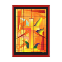 "Cross Window" Original Gallery print on Canvas Stretched Canvas Prints