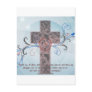 Cross with Scripture Post Card