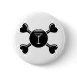 Crossbones Bartending Buttons