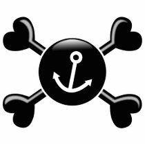 Crossbones Boating Photo Sculpture