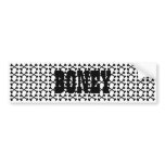 Crossbones bumper stickers