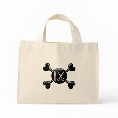Crossbones Cosmetology Bag by busybees