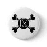 Crossbones Cosmetology buttons