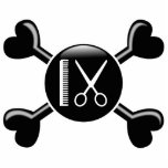 Crossbones Cosmetology photo sculptures
