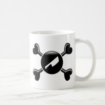 Crossbones Meat Cutting Coffee Mug