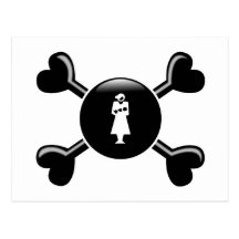 Crossbones Midwifery Postcards