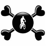 Crossbones Mountain Biking Photo Sculpture