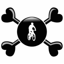 Crossbones Mountain Biking Photo Sculpture