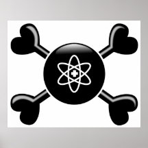 Crossbones Nuclear Medicine Print